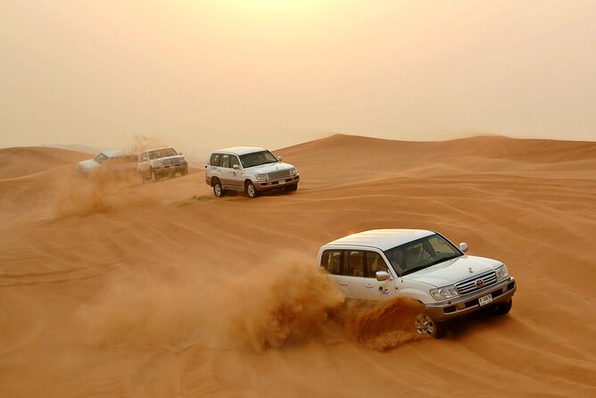 Desert Safari Experience with Dune Bashing and Dinner in Dubai - The 4x4 ride across Maleha’s dunes