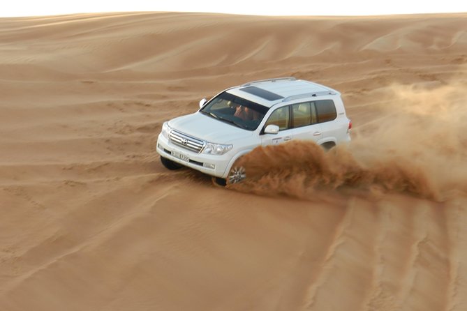 Desert Safari in Dubai Red Dunes with BBQ VEG Dinner - Key points to know before booking
