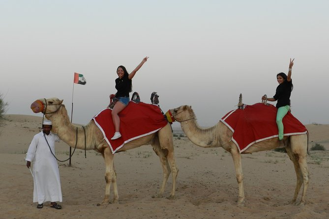 Desert safari in Dubai Red Dunes with BBQ VEG Dinner & Quad Bike - Sunset at the desert photography point