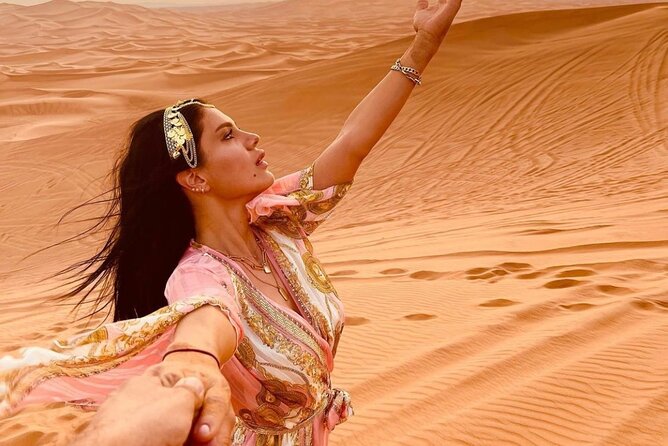 Desert safari in Dubai With BBQ Buffet Dinner Live Entertainments - The Bedouin-style camp changes the pace