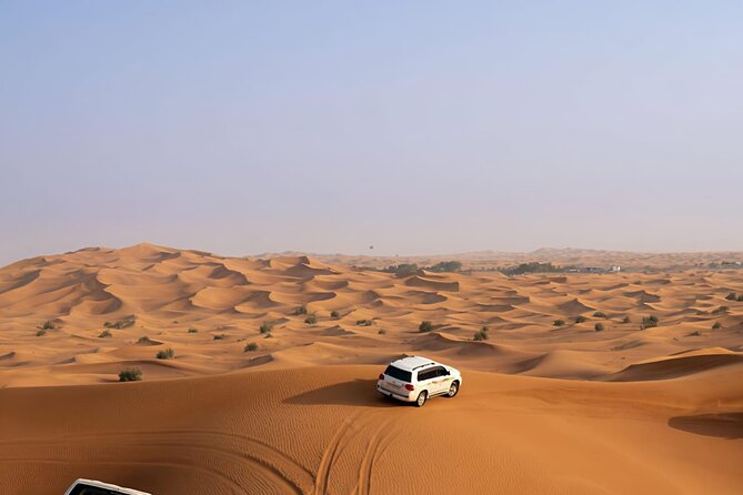 Desert Safari -Live Shows, BBQ Dinner, Dune Bashing and lot more. - Why this safari works well for a first desert evening
