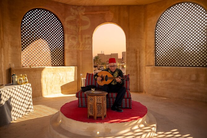 Desert Safari: Luxury Fortress Dinner, Camel Ride & Dune Bashing - A full stage show after dinner