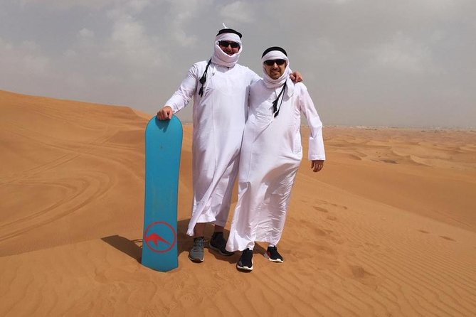 Desert Safari - Morning at Red Dunes, Sandboarding, Desert Photos - Pickup in an air-conditioned 4x4