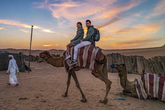Desert Safari-Red dune Jeep Safari-Dubai - Sunset among Dubai’s orange dunes