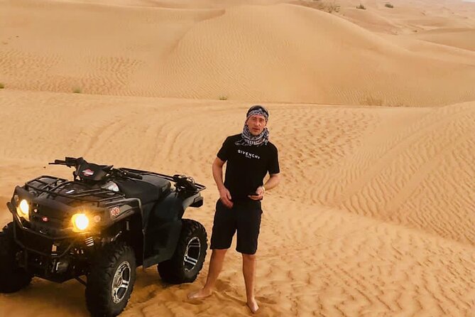 Desert Safari Red Dunes Adventure - The camel ride is short but worthwhile