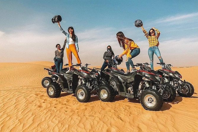 Desert Safari Red Dunes with Camel Ride, Sandboard, BBQ and Shows - The camel ride is traditional, but keep expectations modest