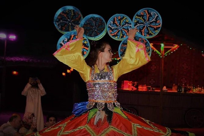 Desert Safari Red Dunes with Camel Ride, Sandboard, BBQ and Shows - Henna and the Bedouin-style camp
