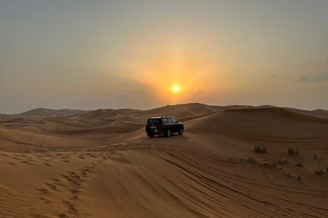 Desert Safari with 30 minutes Buggy Ride with Camel Ride & Dinner - The 4x4 Transfer Gets You to the Sand