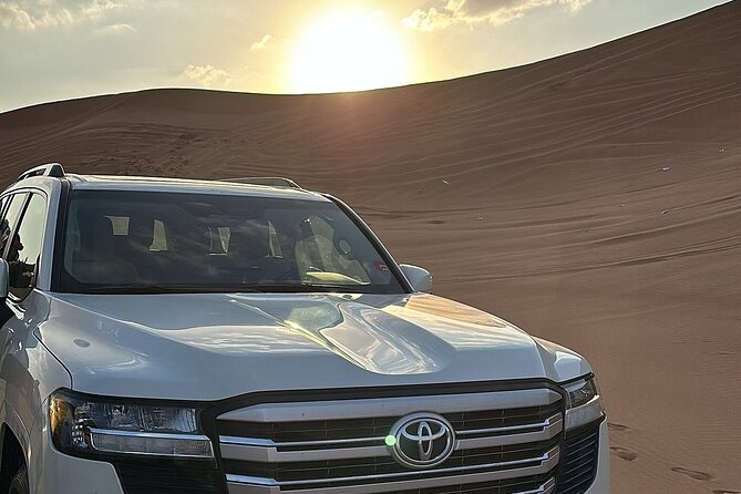 Desert Safari with 30 minutes Buggy Ride with Camel Ride & Dinner - Sunset Leads to the Arabian Camp