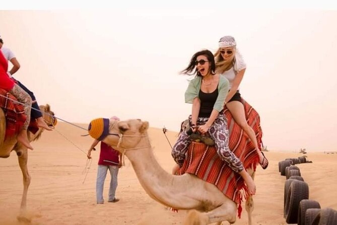 Desert Safari With BBQ Dinner, Camel Ride, Sand Boarding In Dubai - From Dubai pickup to the open desert