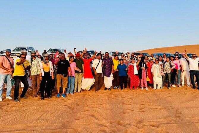 Desert Safari with Dune bashing BBQ Dinner and More Activities - The camel ride and camp arrival