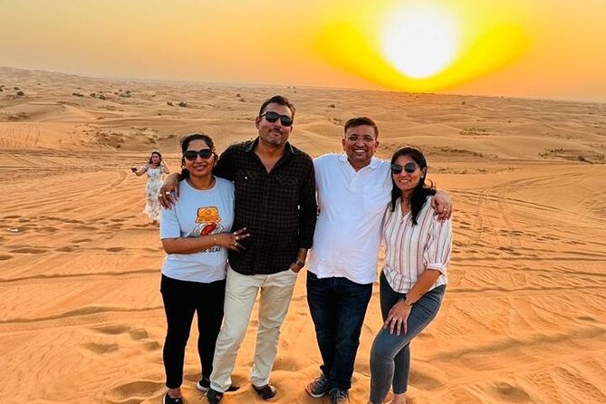 Desert Safari with Dune bashing BBQ Dinner and More Activities - Belly dance, fire, and Tanoura after dark