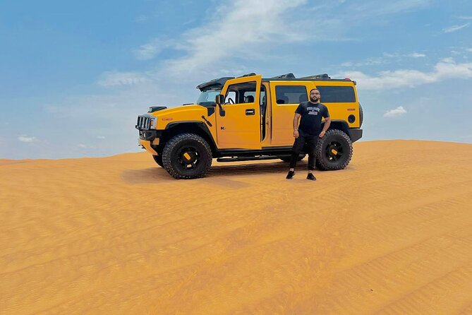 Desert Safari with Dune bashing BBQ Dinner and More Activities - BBQ dinner, starters, and shisha