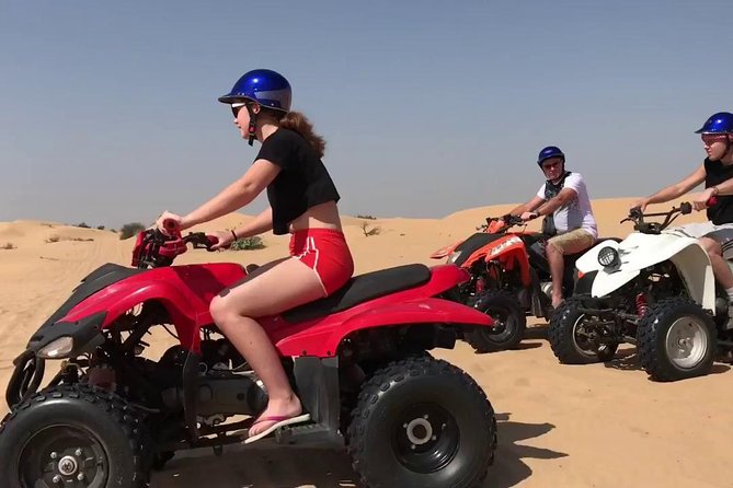 Desert Thrills: Evening Safari with Quad Bike & Camp Activities - Who should book this Dubai desert safari