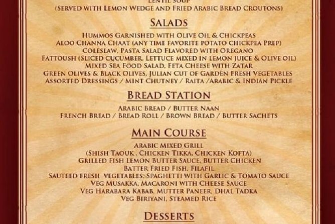 Dhow Cruise Dubai Marina - Buffet Dinner & Transfer in Dubai - What Dinner Is Really Like