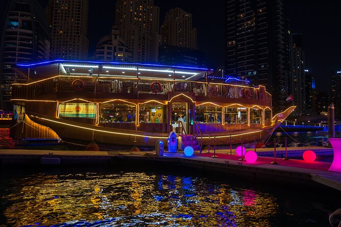 Dhow Cruise Marina - Getting there at the 7:00 pm start