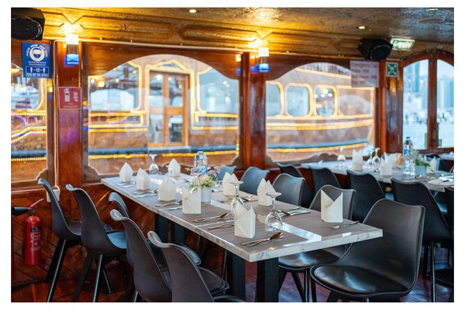 Dhow Cruise with Dinner at Dubai Al Seef - Ninety minutes between Bur Dubai and Deira