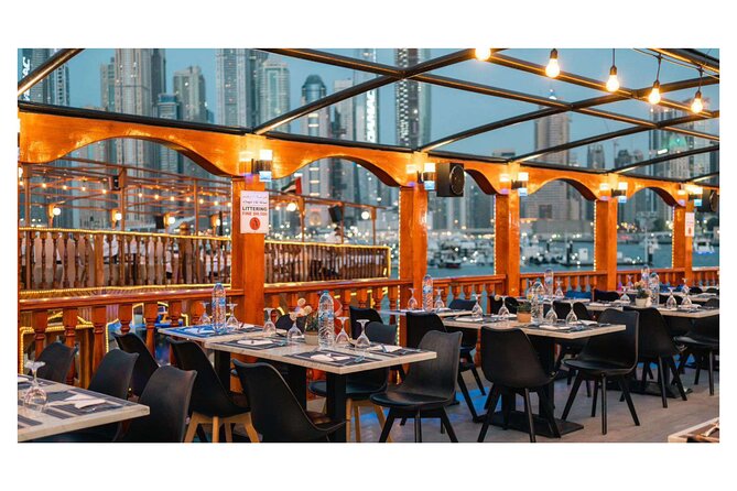 Dhow Cruise with Dinner at Dubai Al Seef - Music and Tanura dancing after sunset