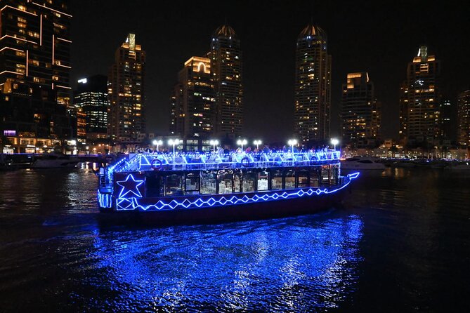Dhow Cruise with Dinner at Dubai Marina - Why Dubai Marina works so well at night