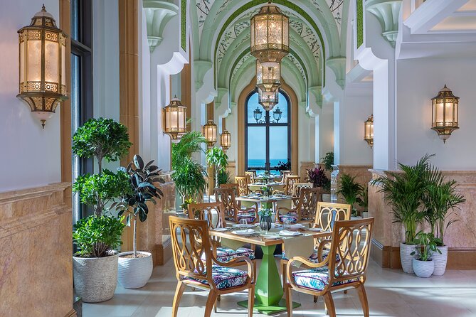 Dining Experience at iconic Emirates Palace Abu Dhabi - Episodes: a calm fourth-floor setting for tea and cake