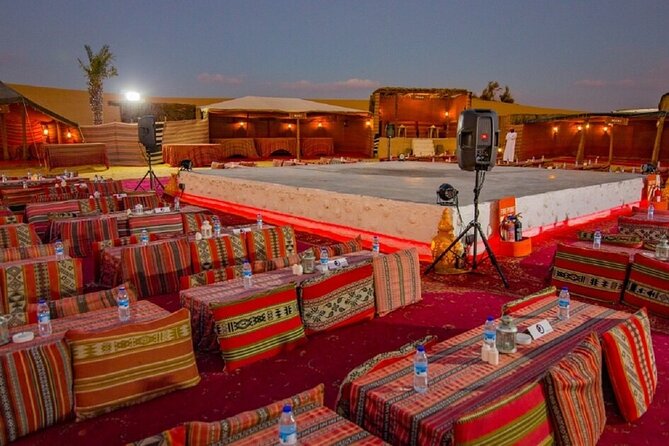 Dinner In Dubai Desert - What the $68 price really covers