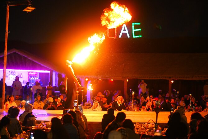 Dinner in the Desert with Traditional Show & Optional Activities - Quad bikes and falcon photos cost extra