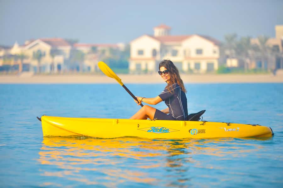 Dubai: 1-hour Kayaking or Stand Up Paddle at Dukes The Palm - Key points before you book