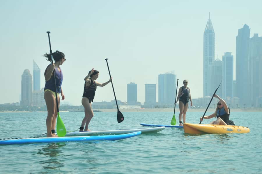 Dubai: 1-hour Kayaking or Stand Up Paddle at Dukes The Palm - Starting at Dukes The Palm