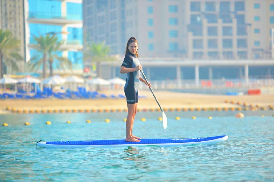 Dubai: 1-hour Kayaking or Stand Up Paddle at Dukes The Palm - The main strength and the main weakness