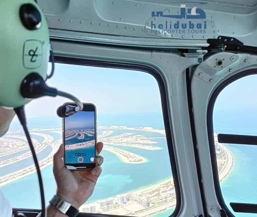 Dubai: 12-Min Helicopter Adventure Above The Palm - Burj Al Arab, Burj Khalifa, and the city center