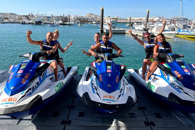 Dubai 1h Jet Ski, Burj Al Arab, Atlantis, Ice Cream, Photo, Video - Meeting Nemo WaterSports at Jumeira