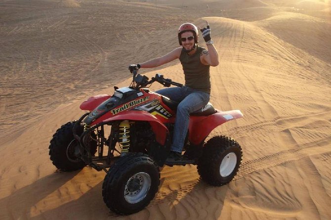 Dubai 30 Mins Quad Bike Desert Drive & Safari - Morning - What the four-hour schedule feels like