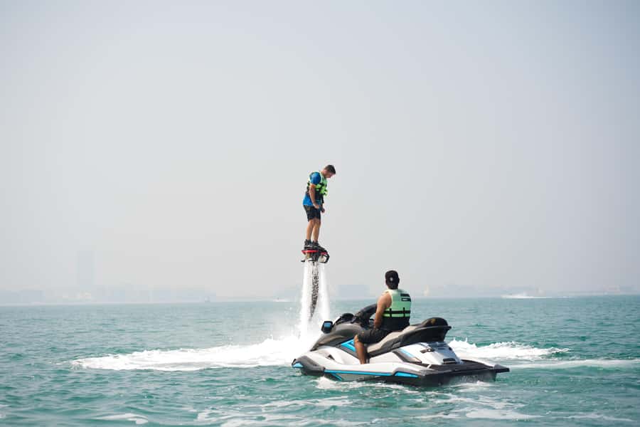 Dubai: 30-minute Flyboard with Instructor and Free Ice Cream - Photos, videos, and the Burj Al Arab frame