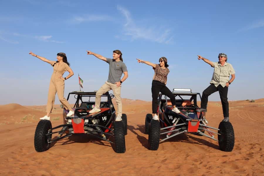 Dubai: 3000cc V6 Dune Buggy & Sandboarding -Private Tour - What the 3000cc V6 buggy feels like