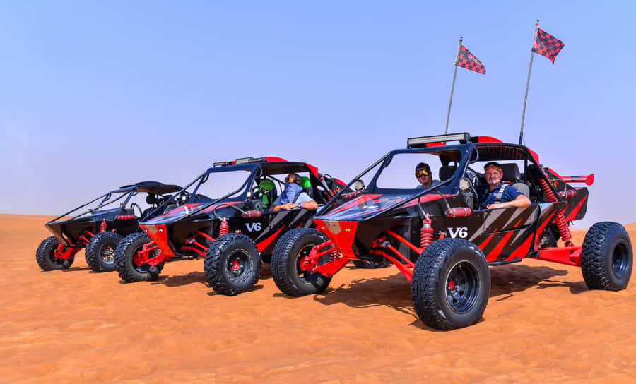 Dubai: 3000cc V6 Dune Buggy & Sandboarding -Private Tour - Pickup from Dubai keeps the day simple