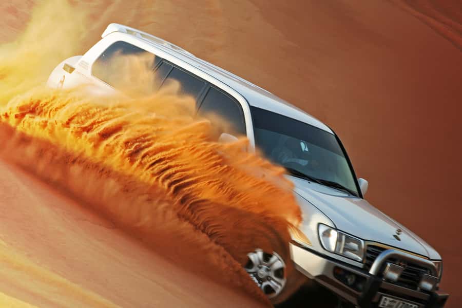Dubai 4WD Evening Desert Safari - A 2:15 PM pickup from Dubai or Sharjah