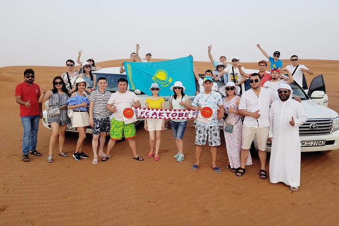 Dubai 4x4 Desert Safari, Quad Bike, Camel Ride & BBQ Dinner - Sunset photos and the camel ride