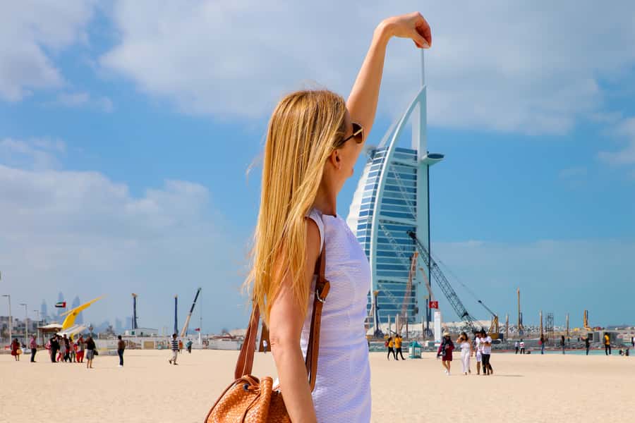 Dubai: 6-Hour Sunset Tour with Burj Khalifa Tickets - Arabic dinner with local specialties and tea