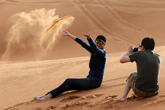 Dubai: Adventure Evening Desert Safari, Camel Ride, Shows & BBQ Dinner - Timing, clothing, and physical demands
