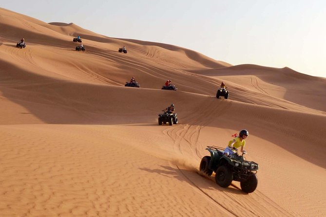 Dubai: Adventure Quad Bike Safari, Camel Ride & Refreshments - Tea, dates, and a welcome break in the cooled tent
