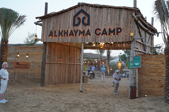 Dubai Al Khayma Camp Experience with BBQ Dinner and Transfers - First moments at Al Khayma Camp