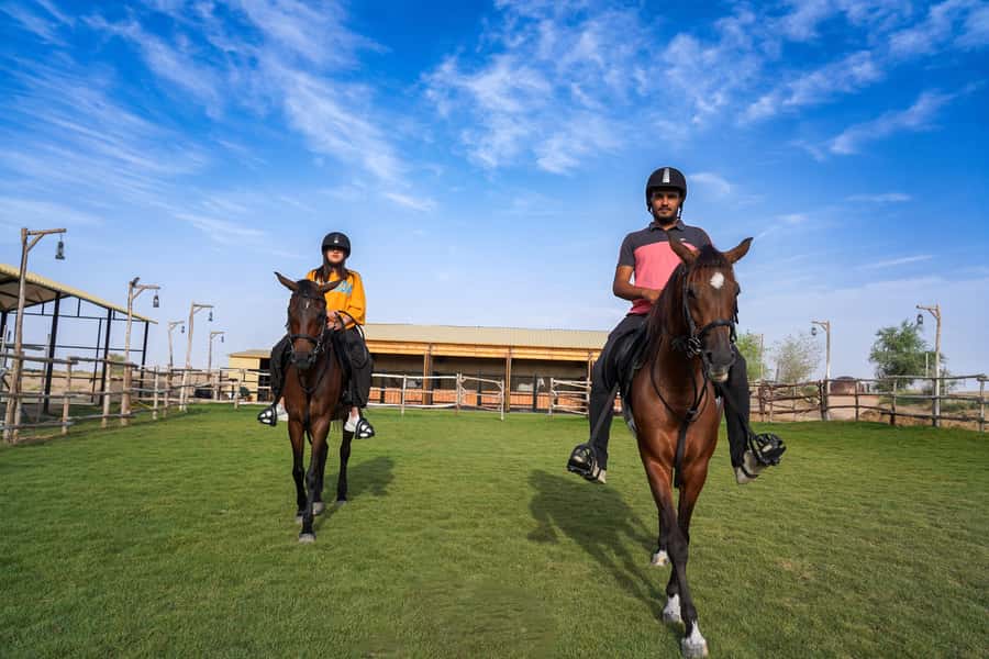 Dubai: Al Marmoom Oasis Horse Riding Experience with Snack - Key points to know before you book