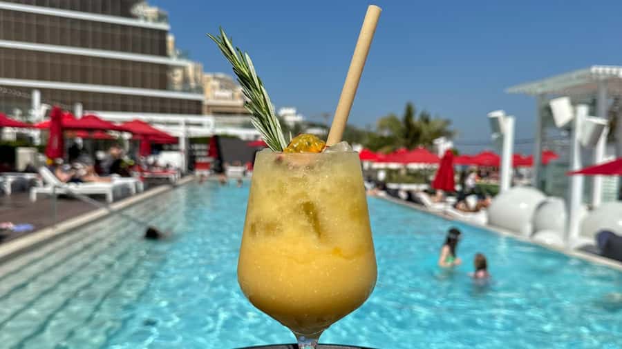 Dubai: Beach Day on the Palm with Skyline Views - Pool time, beach access, and the warm Gulf