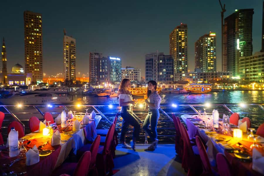 Dubai: Big Bus Panoramic Night Tour & Optional Dinner Cruise - What the Big Bus night tour is really like