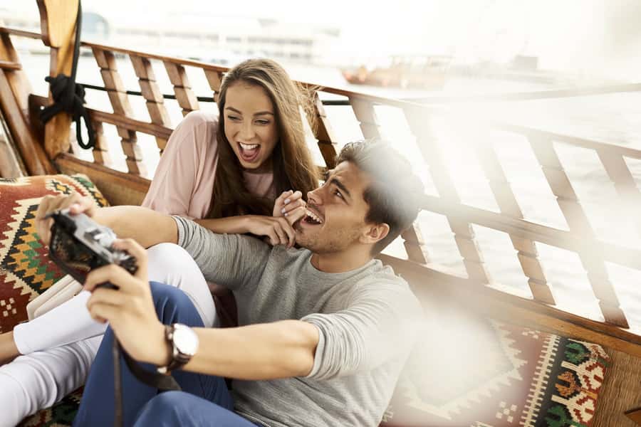 Dubai: Burj Khalifa Sunset on an Abra - Who Will Enjoy This Canal Cruise Most