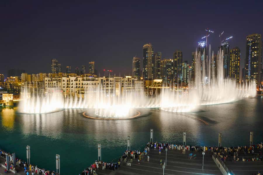 Dubai by Night City Tour with Fountain Show - Key points at a glance