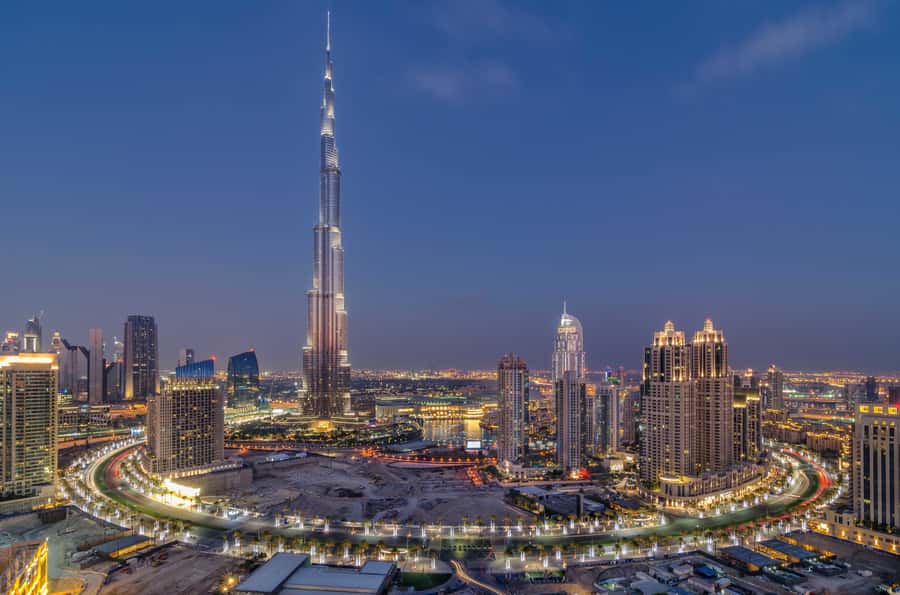 Dubai by Night City Tour with Fountain Show - Dubai Mall and the fountain show provide the finale