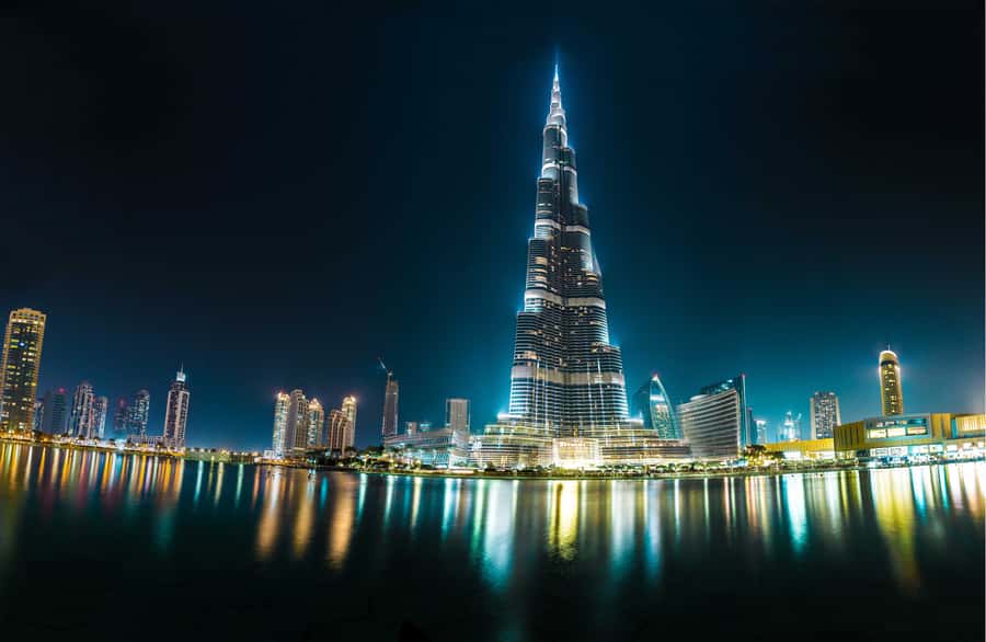 Dubai by Night City Tour with Fountain Show - What happens with the Burj Khalifa?