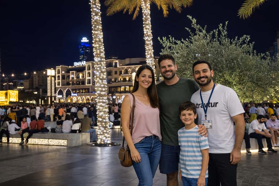 Dubai by Night with Burj Khalifa Entrance Ticket - Traffic is the main risk to the schedule