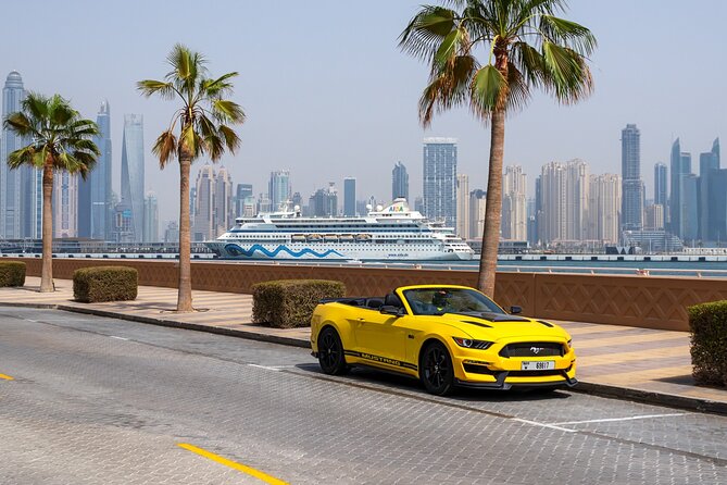Dubai Cabrio Tour: Guided Tour of Top Sights in a Convertible Car - What $281.33 per group really buys